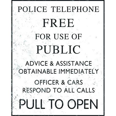 doctor who police box metal sign|tardis sign on door.